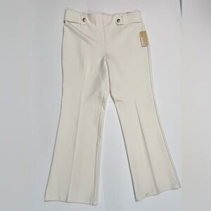 Michael Kors Cream Wide Leg Pants